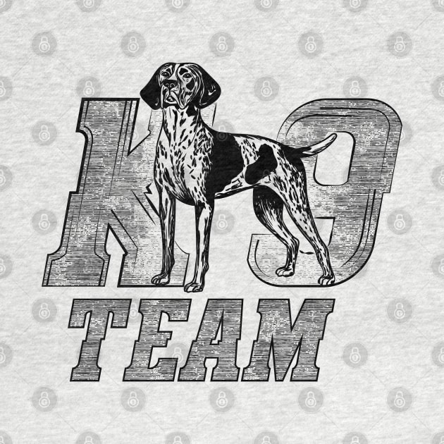 K-9 Team - German Shorthaired Pointer by Nartissima